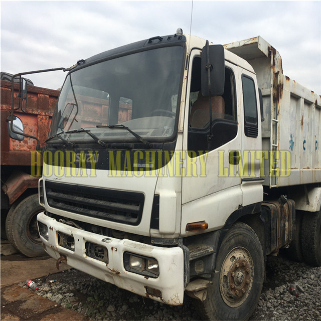 USED ISUZU CXZ81Q dump truck for sale