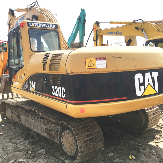 Used Caterpillar 320C Excavator in Good Condition