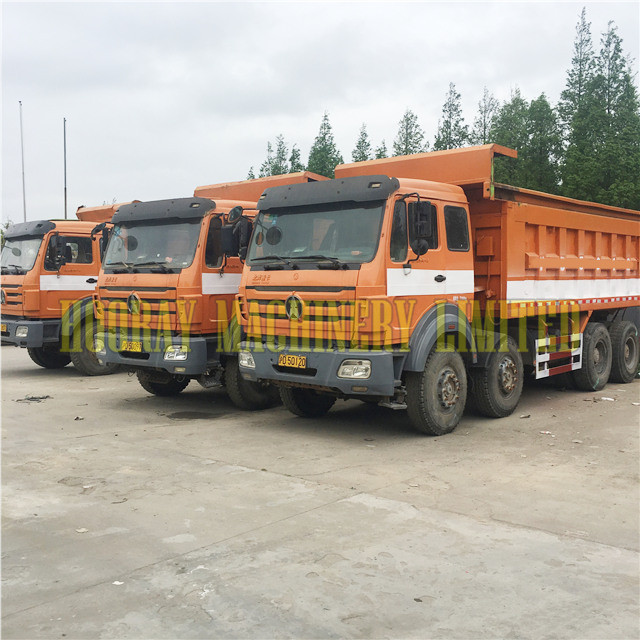 Used Beiben 8*4 Dump Truck With Lower Price For Sale